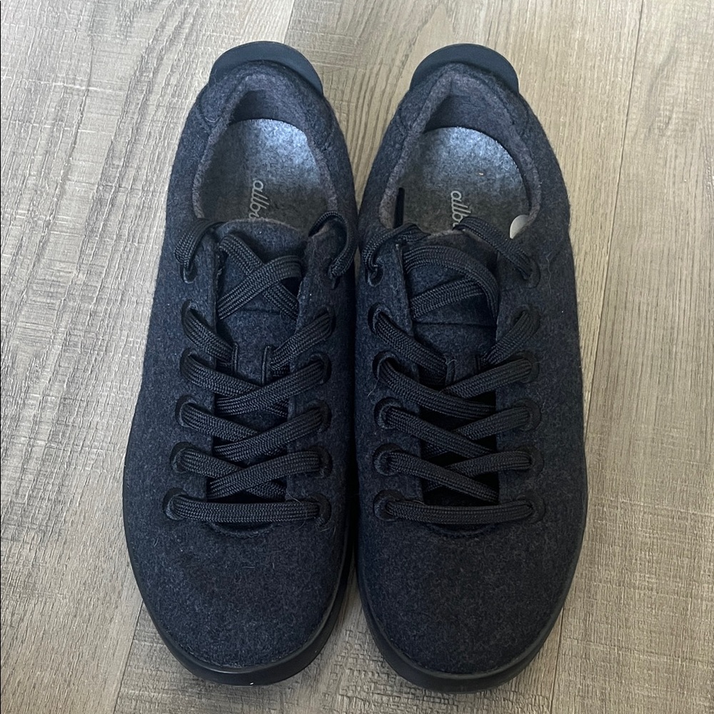 Allbirds Wool Pipers in Natural Black / Black